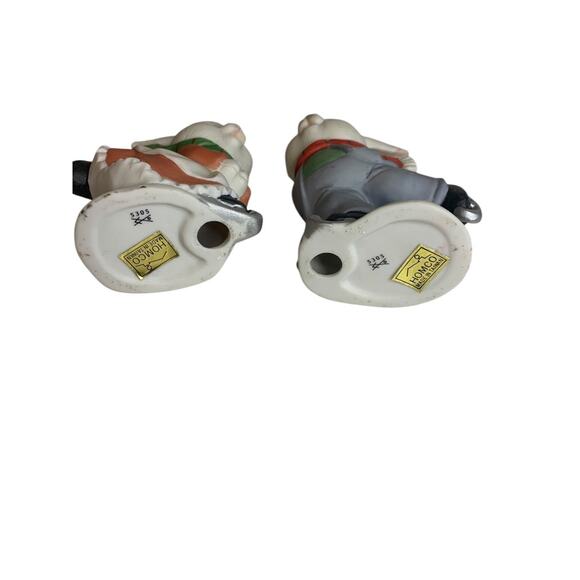 Homco Home Interiors 5305 Ice Skating Bunnies Figurine 4 Inch - Picture 5 of 7